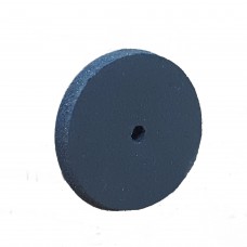 Superior Rubber Polishers - Wheels - Blue - 220 Grit - 22.2 x 3.2mm - 100 (1900810)